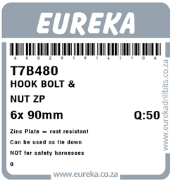 T7B480 - Hook Bolt -T7B480_Label_T